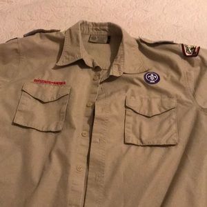 Bsa cotton shirt adult large